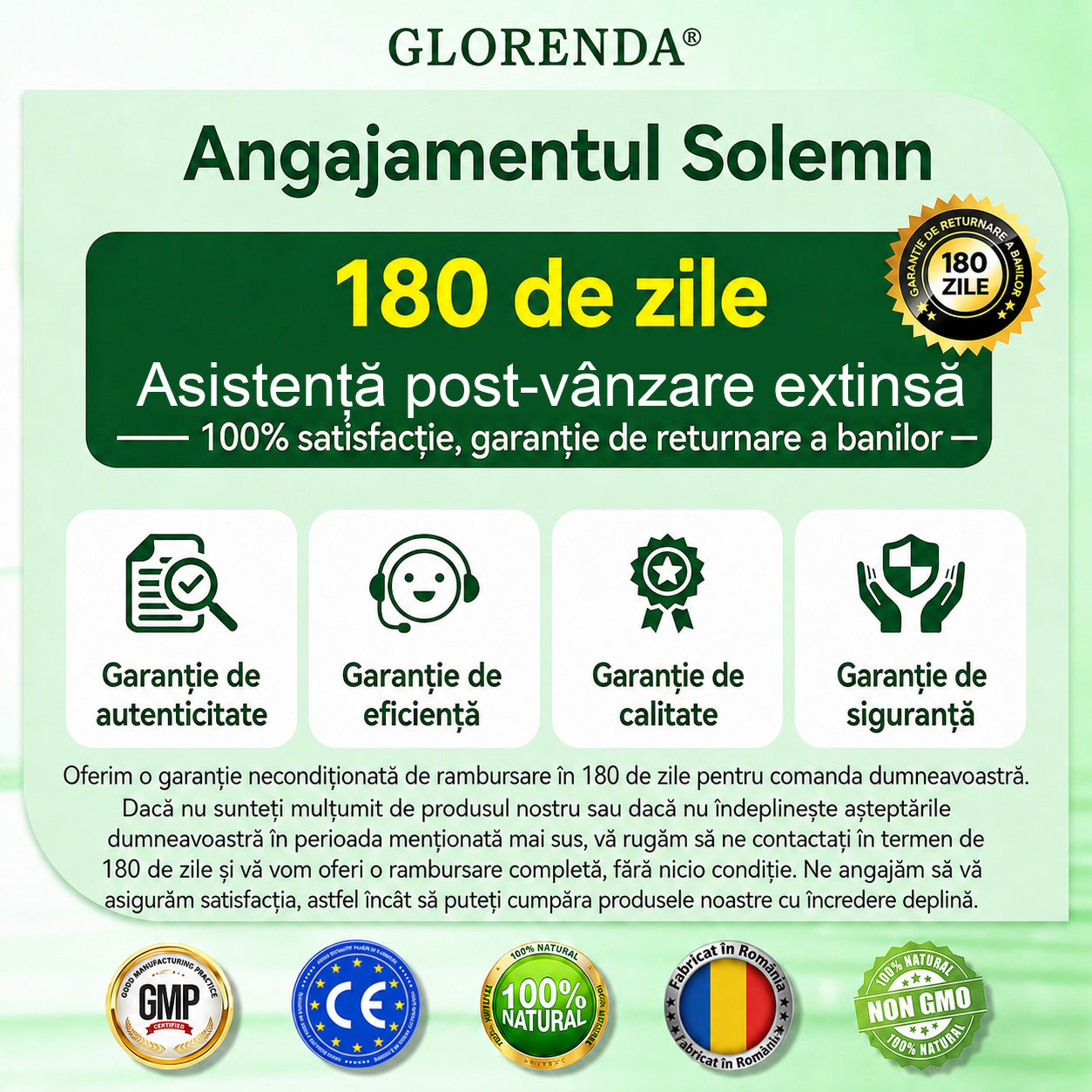 🏆 Magazin Oficial | 🌿 GLORENDA® Moringa · Berberină × NAD+ Plasture Avansat Nano cu Microace 10 în 1 (Doar o dată pe zi, schimbări vizibile în 7 zile) ✅ Pentru obezitate, piele lăsată, diabet, apnee în somn, probleme articulare și multe altele